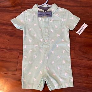 Easter bow tie outfit